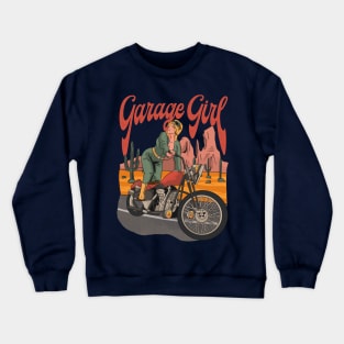 Garage girl Crewneck Sweatshirt